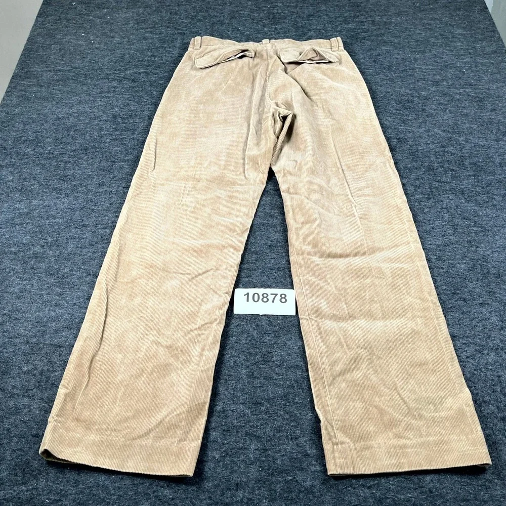 Banana Republic Corduroy Pants Mens 31x32 Tan Cotton Straight Leg Streetwear
